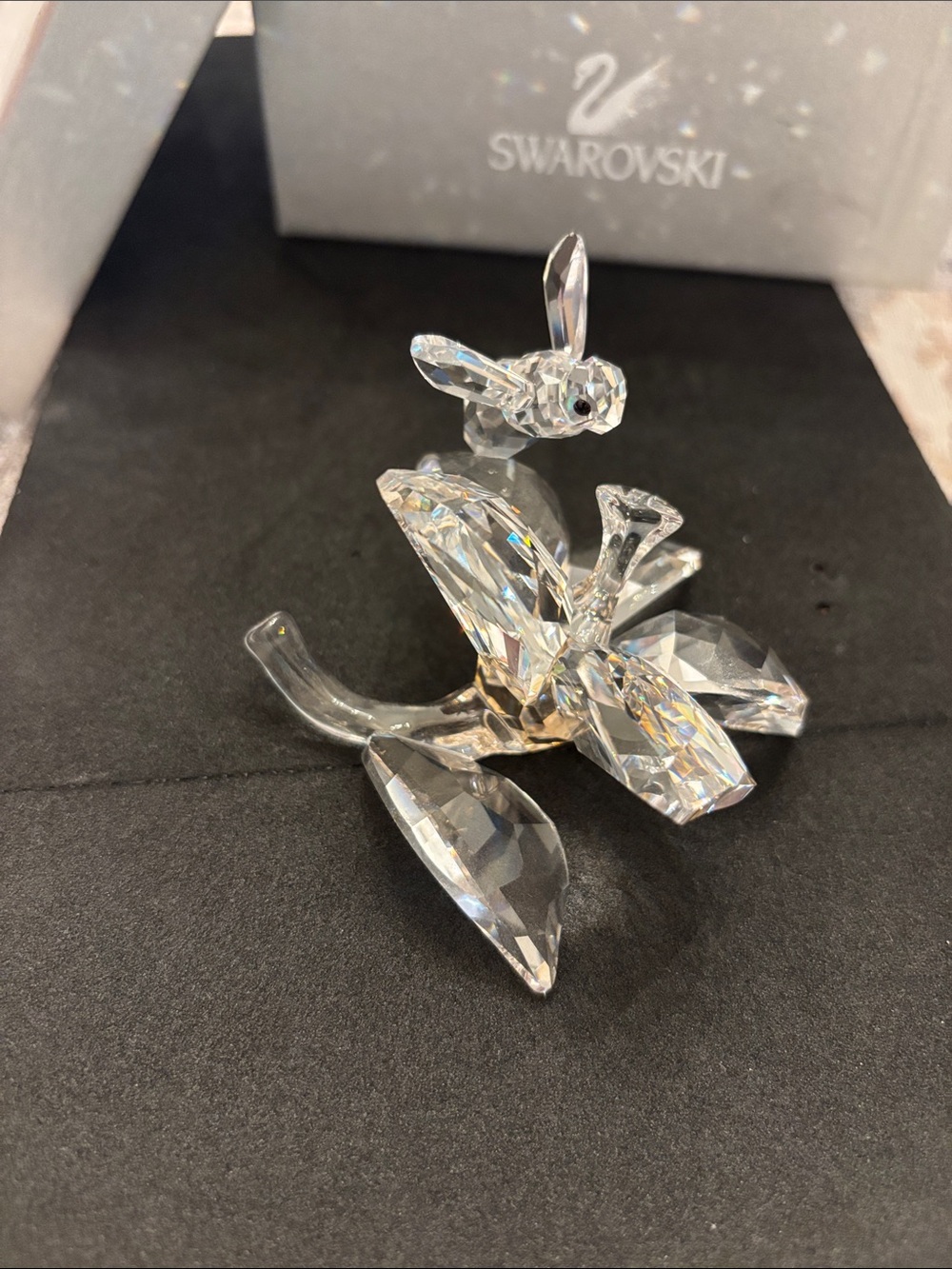 Swarovski Crysal Society SCS "The Collector" Crystal Figurine